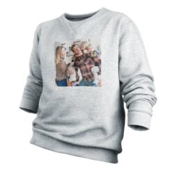 Personlig sweater - Mænd - Grå - L