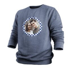 Personlig sweater - Mænd - Indigo - S