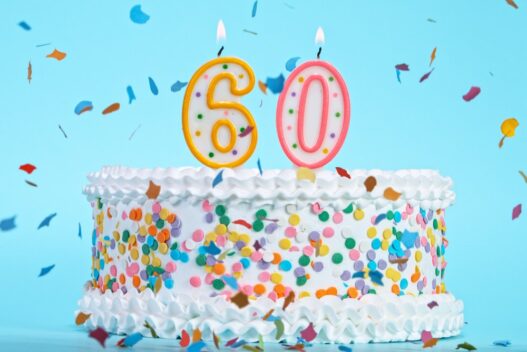 Kage til 60 års fødselsdag